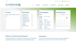 Desktop Screenshot of dorpswaard.com